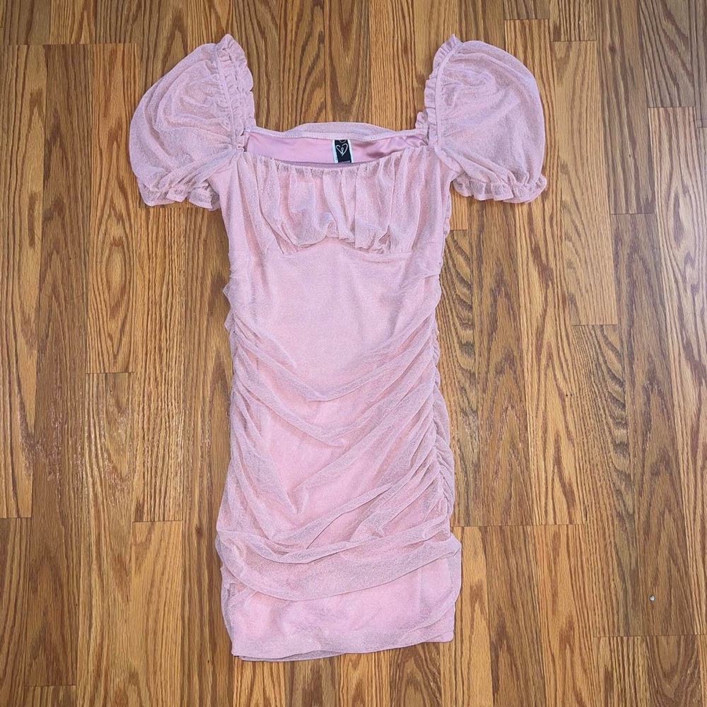 Windsor Romance In Ruffles Mini Dress pink women’s size medium